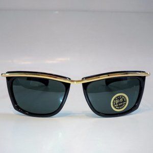 NWT Vintage 90's Plastic Combo Olympian Style II Sunglasses (S.Black)